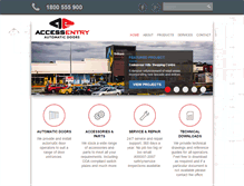 Tablet Screenshot of accessentry.com.au
